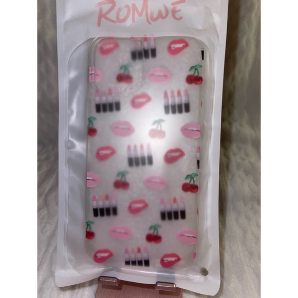 Lips & Cherry Print iPhone 12 Pro Max Case 🍒 - Picture 11 of 17